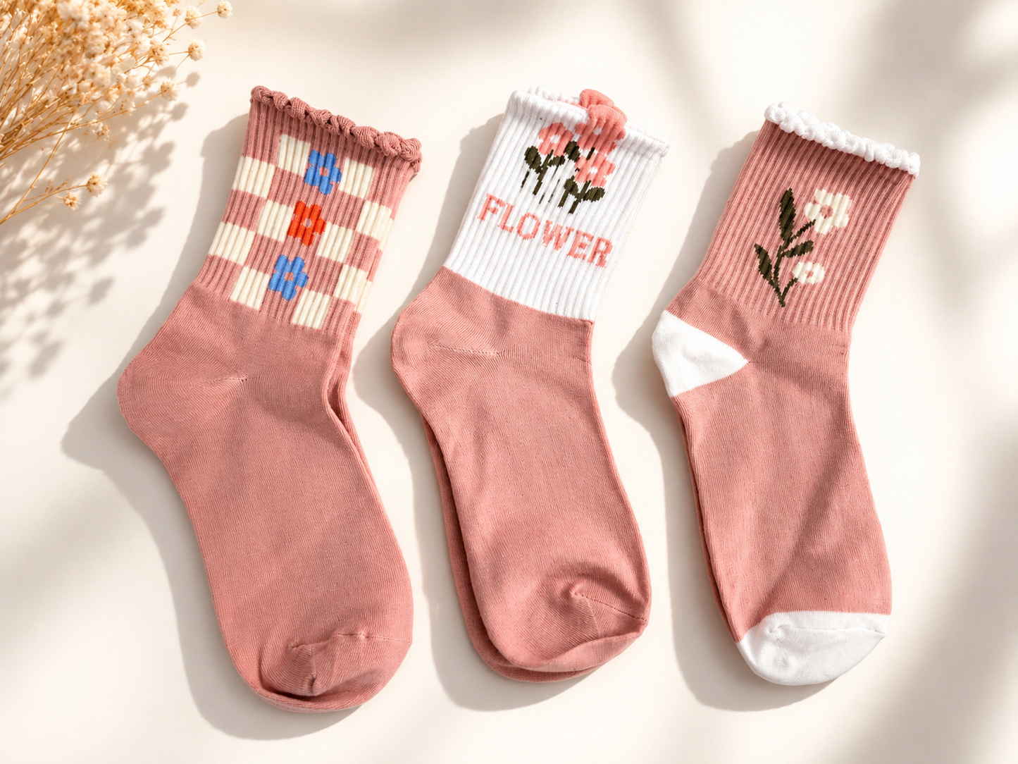 3 paires Chaussettes