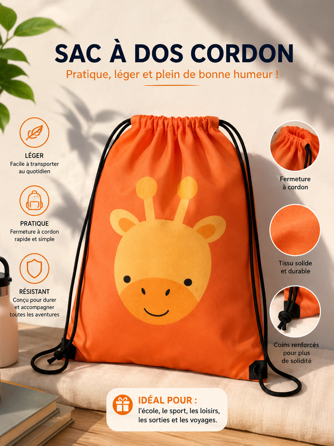 Sac à Dos cordons