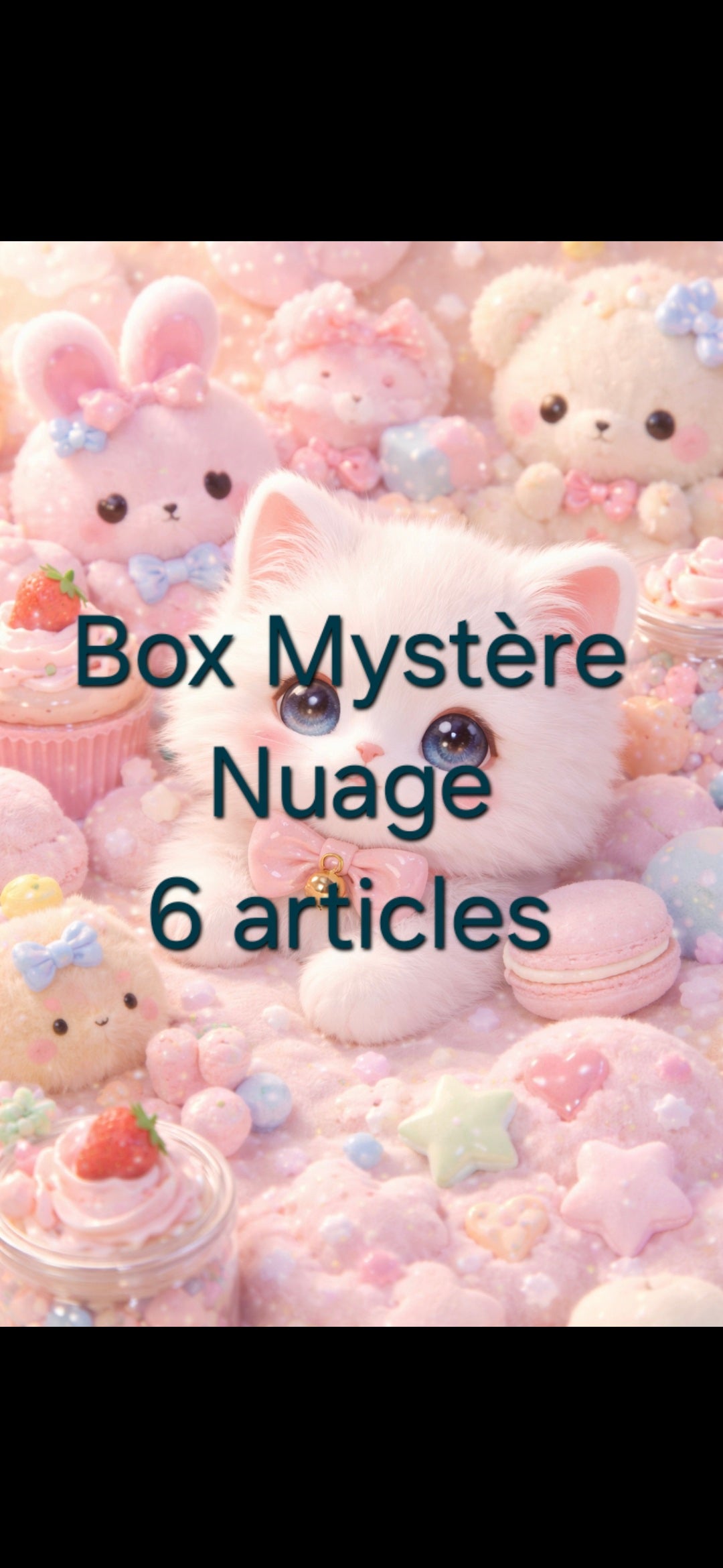 Box Mystère Nuage 6 articles