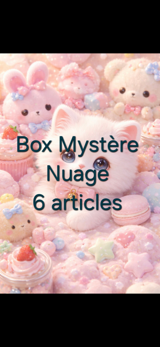Box Mystère Nuage 6 articles