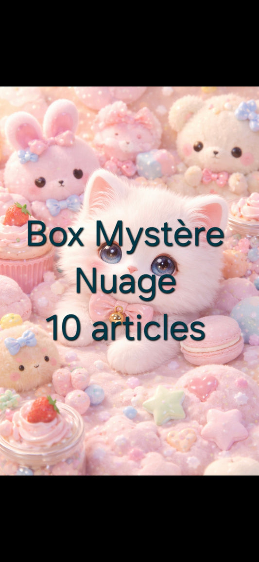 Box Mystère Nuage 10 articles
