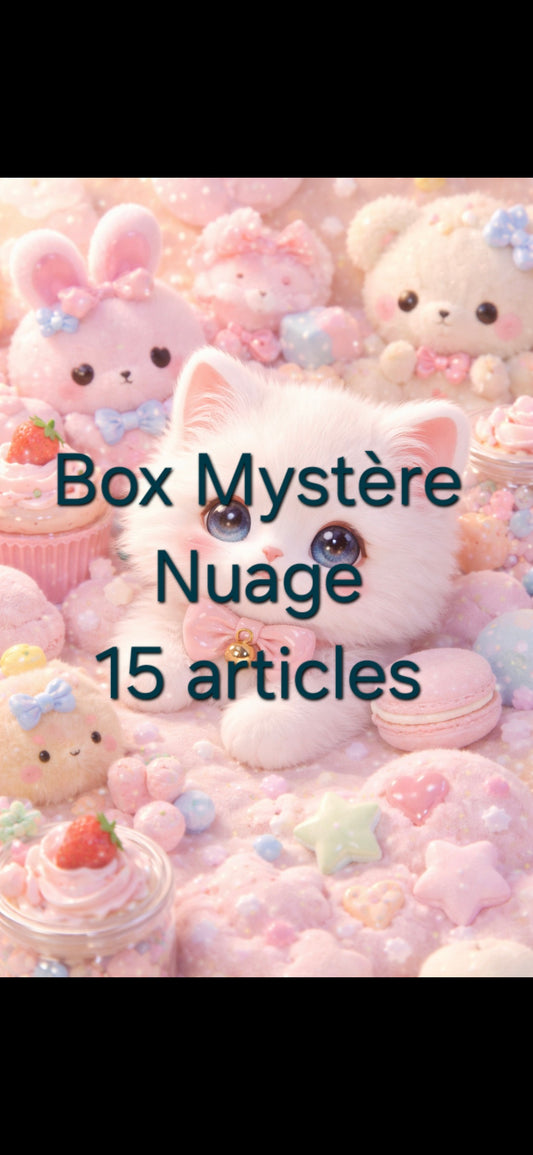 Box Mystère Nuage 15 articles